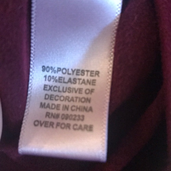 Brandy Melville Burgundy Microsuede T-Shirt Dress Size One Size - Picture 6 of 8